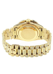 Diamond Rolex Day-Date | 18K Yellow Gold | 36 Mm