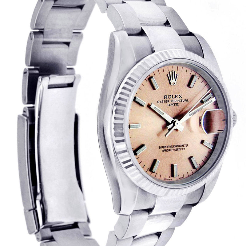 Rolex Date | Stainless Steel | 34 Mm