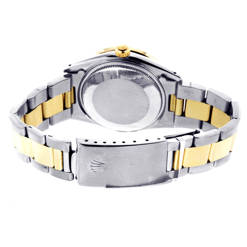 Diamond Rolex Datejust | 18K Yellow Gold | 36 Mm