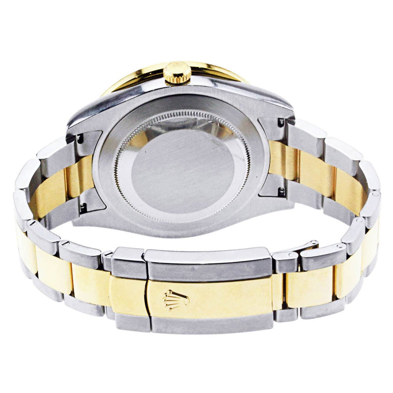 Diamond Rolex Datejust 2 | 18K Yellow Gold & Stainless Steel | Champagne Diamond Roman Dial | 41 MM