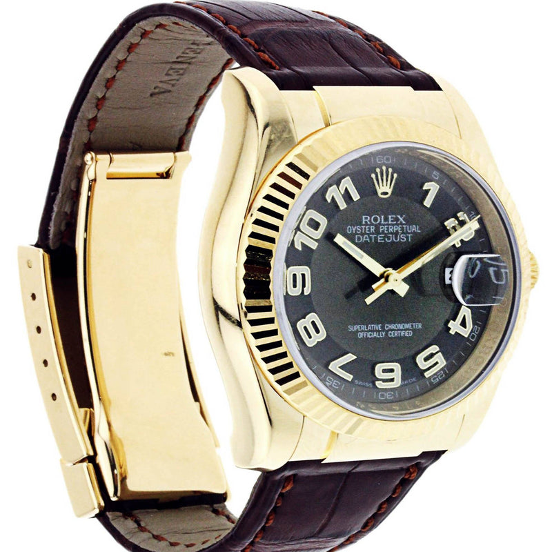 Rolex Datejust | 18K Yellow Gold | 36 Mm