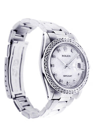 Diamond Rolex Datejust | Stainless Steel | 36 Mm