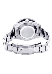 Diamond Rolex Datejust 2 | Stainless Steel | Custom Blue Diamond Roman Numeral Dial | 41 MM