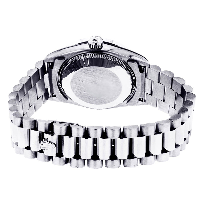 Rolex Datejust Presidential Watch For Women | 18K White Gold | 31 Mm