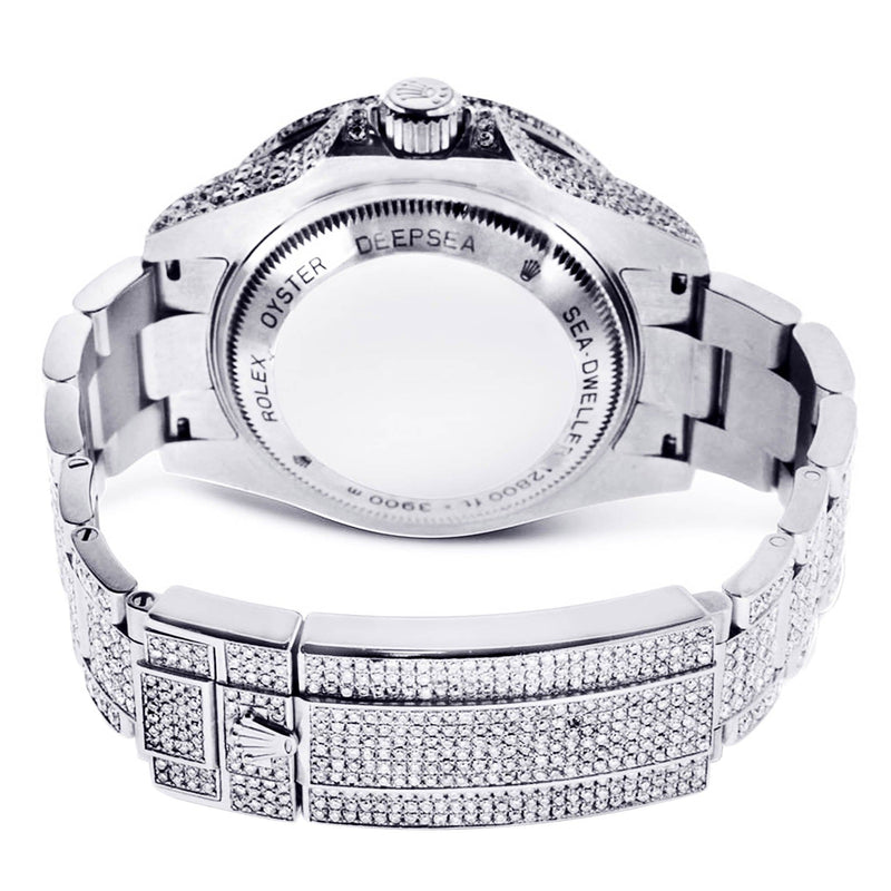 Diamond Rolex Deepsea Sea-Dweller | Stainless Steel