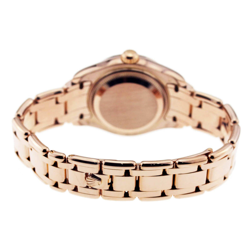 Rolex Pearlmaster Watch For Women | 18K Pink Gold | 34 Mm