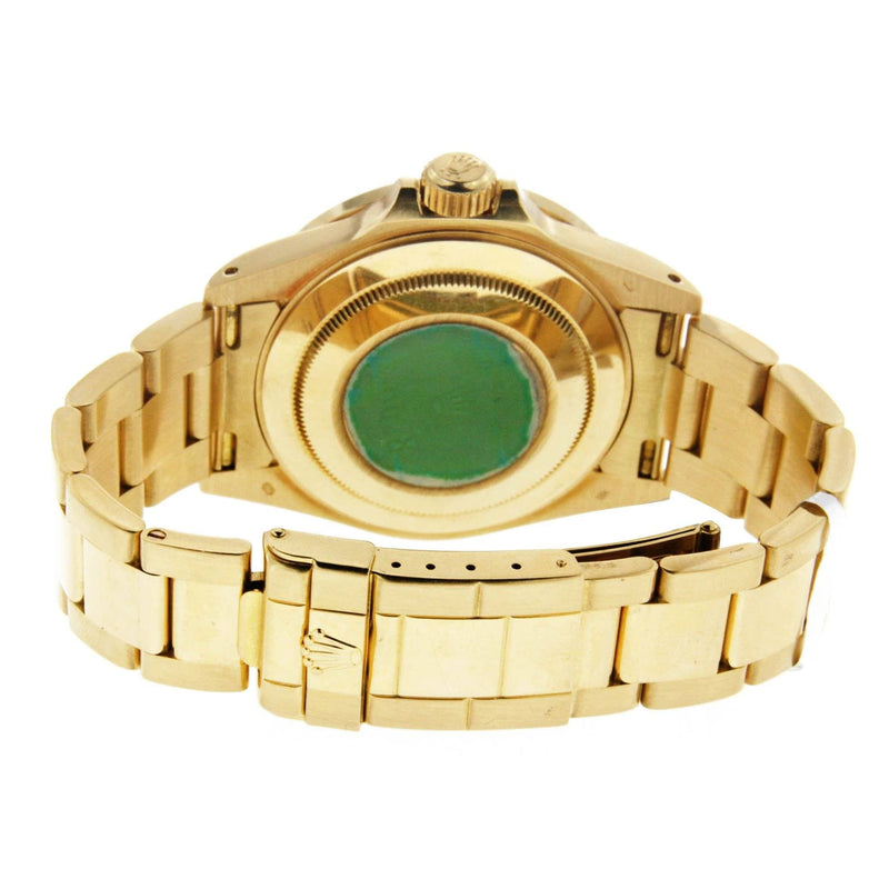 Diamond Rolex Yacht Master | 18K Yellow Gold