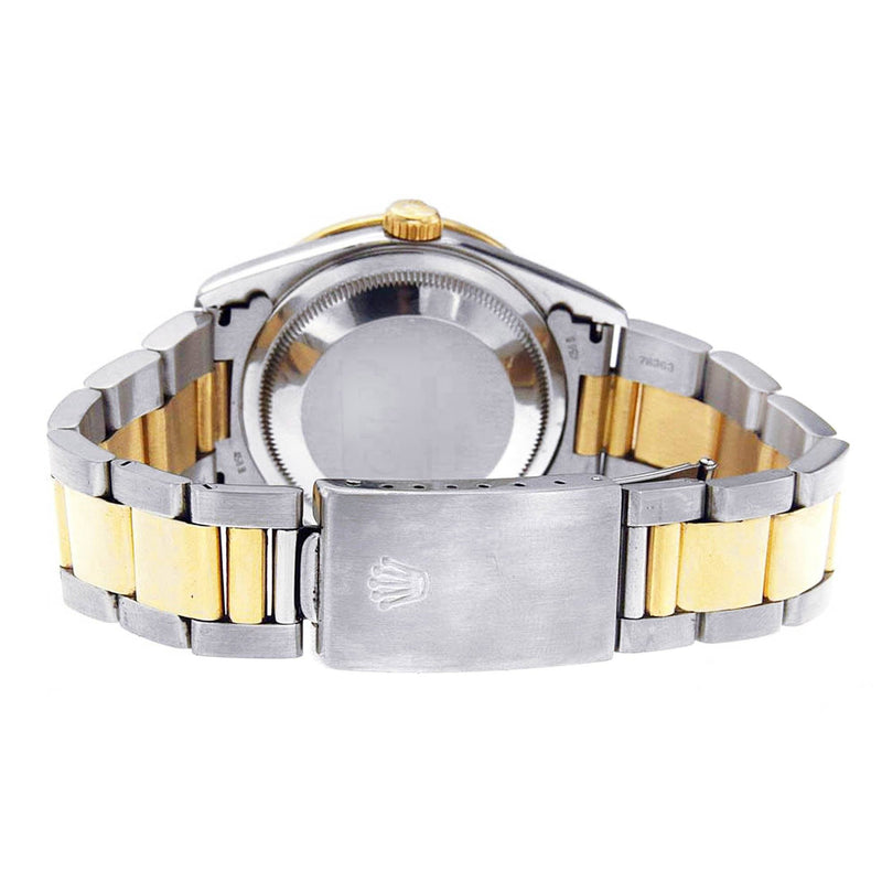 Diamond Rolex Datejust | 18K Yellow Gold | 36 Mm