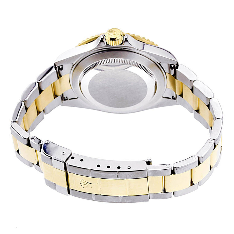 ROLEX SUBMARINER 40 | 18K YELLOW GOLD & STEEL WATCH | OYSTER BAND | BLUE CERAMIC BEZEL