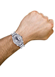 Diamond Rolex Datejust | Stainless Steel | 36 Mm