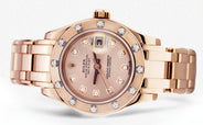 Rolex Pearlmaster Watch For Women | 18K Pink Gold | 34 Mm