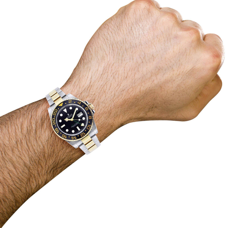 Rolex Gmt Master 2  | 18K Yellow Gold | 40 Mm