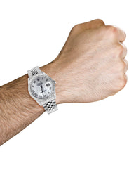 Diamond Rolex Datejust | Stainless Steel | 36 Mm