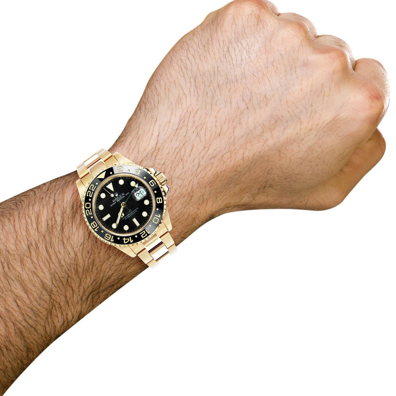 Rolex Gmt-Master 2 | 18K Yellow Gold | 40 Mm