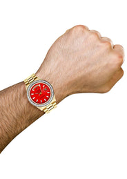 Diamond Rolex Day-Date | 18K Yellow Gold | 36 Mm