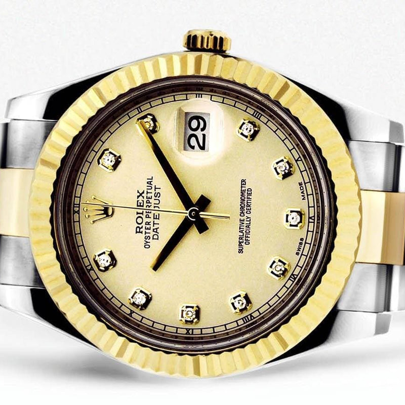 Rolex Datejust 2 | 18K Yellow Gold | 41 Mm