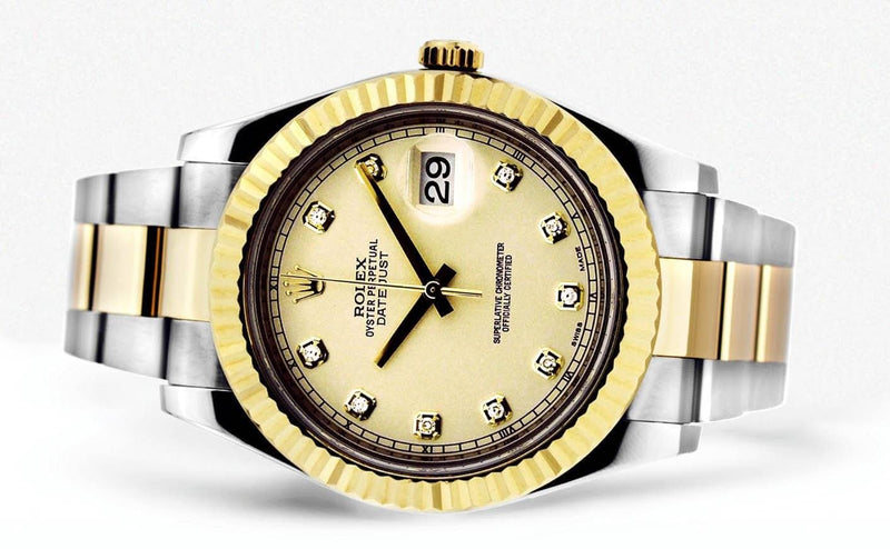 Rolex Datejust 2 | 18K Yellow Gold | 41 Mm
