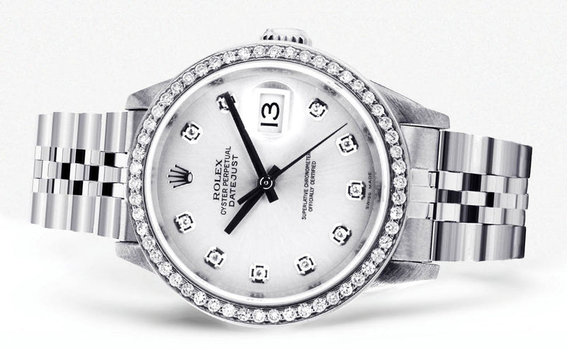 Rolex Datejust | 18K white Gold | 36 Mm