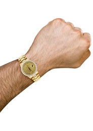 Diamond Rolex Day-Date | 18K Yellow Gold | 36 Mm