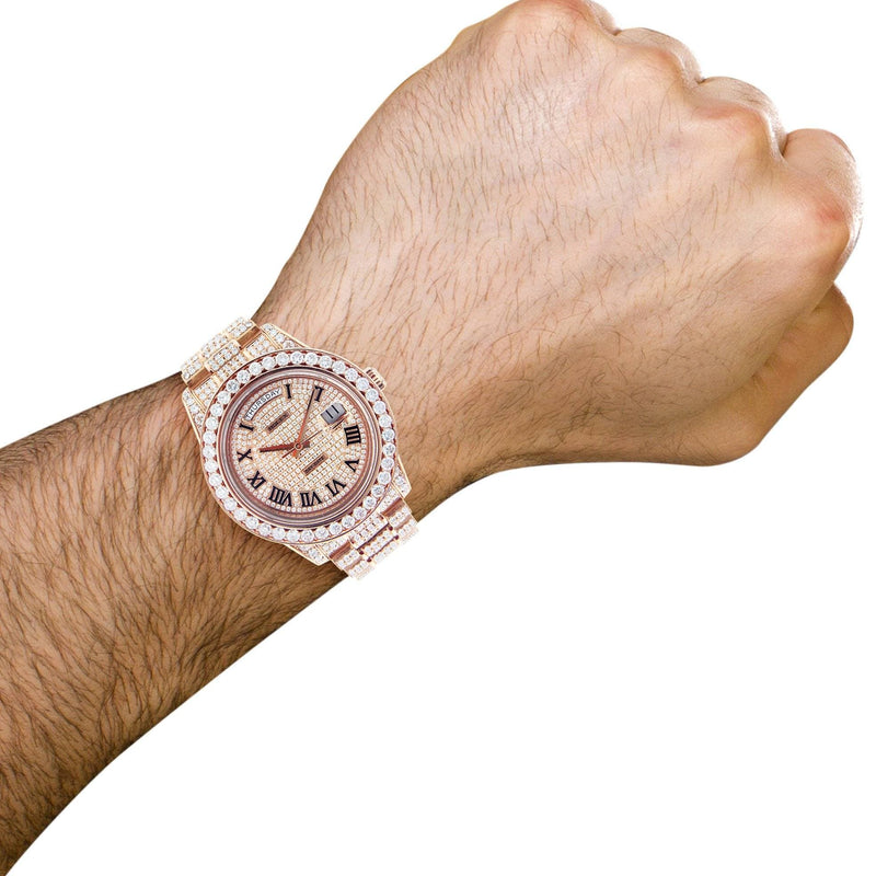 Diamond Rolex Day-Date 2 | 18K Pink Gold | 41 Mm