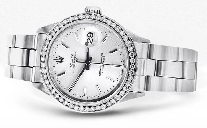 Rolex Date | Stainless Steel | 34 Mm