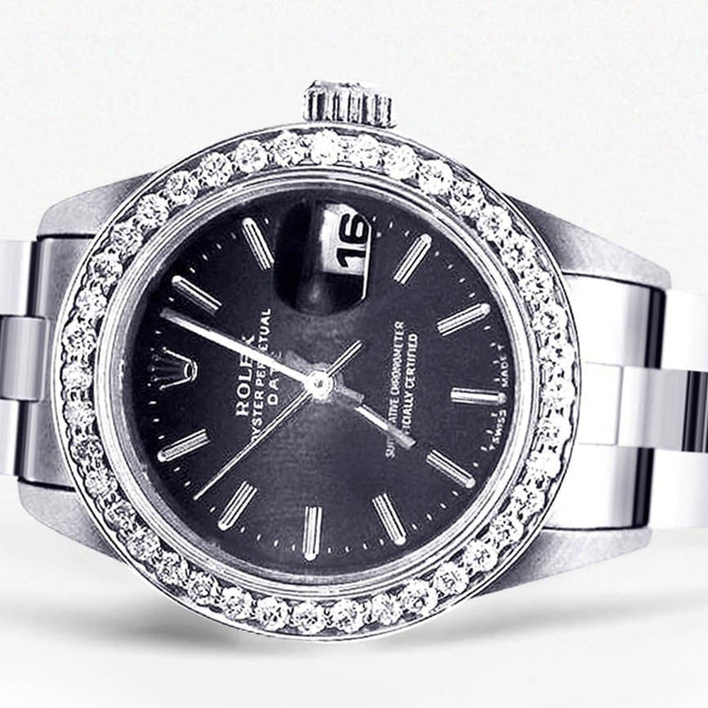 Rolex Date Watch For Women | Stainless Steel | 26 mm