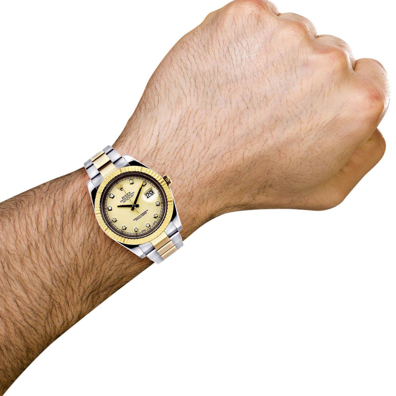 Rolex Datejust 2 | 18K Yellow Gold | 41 Mm