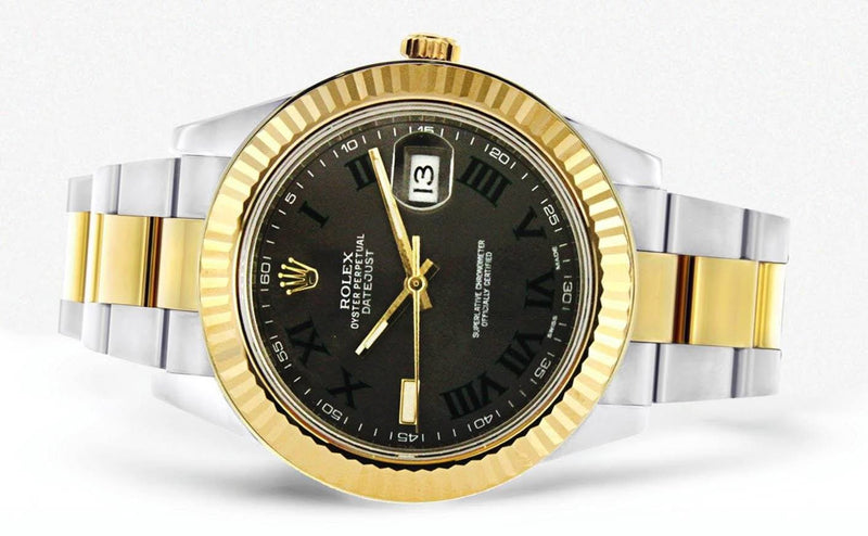 Rolex Datejust 2 | 18K Yellow Gold | 41 Mm