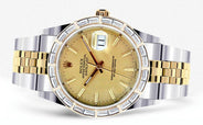 Diamond Rolex Datejust | Stainless Steel | 36 Mm