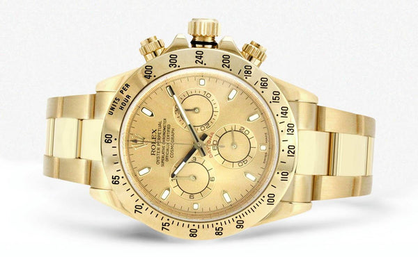 Rolex Daytona | 18K Yellow Gold | 40 Mm