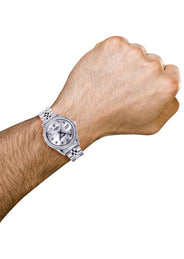 Diamond Rolex Datejust | Stainless Steel | 34 Mm