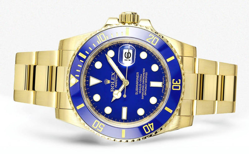 Rolex Submariner | 18K Yellow Gold | 40 Mm