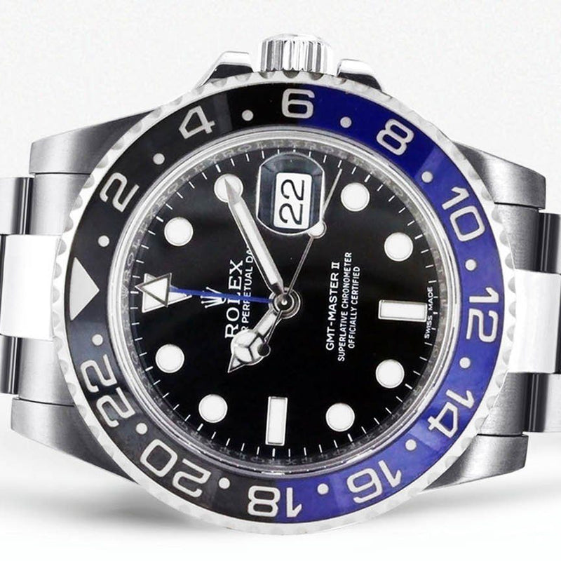 Rolex Gmt-Master 2 "Batman" | Stainless Steel | 40 Mm