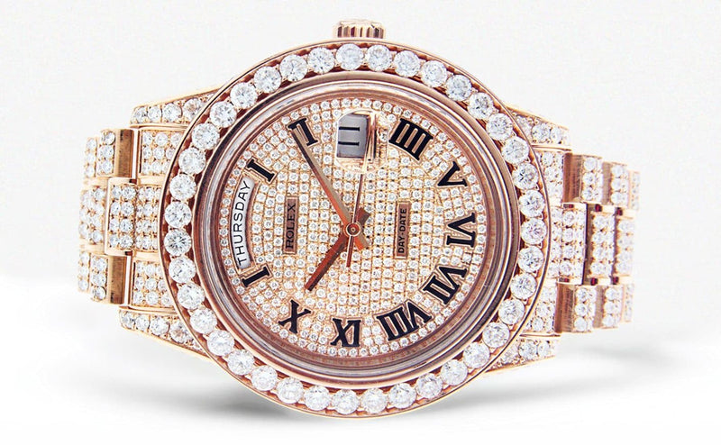 Diamond Rolex Day-Date 2 | 18K Pink Gold | 41 Mm