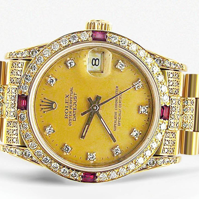 Rolex Datejust Watch For Women | Yellow Gold | 31 Mm