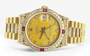 Rolex Datejust Watch For Women | Yellow Gold | 31 Mm