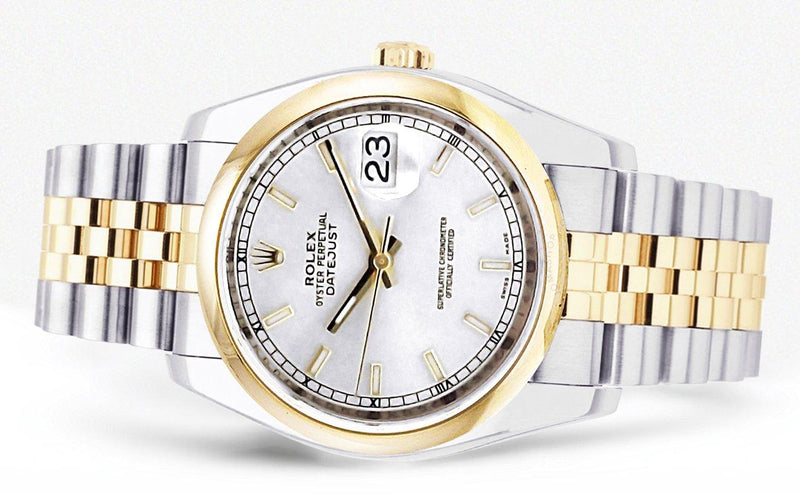 Rolex Datejust | 18K Yellow Gold | 36 Mm