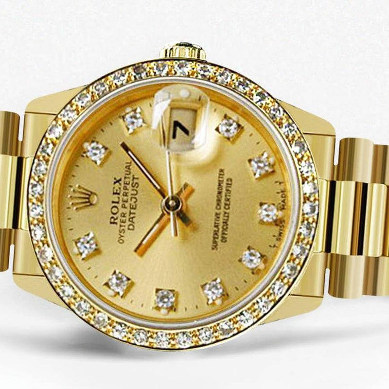 Rolex Datejust Watch For Women | Yellow Gold | 31 Mm