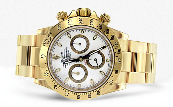 Rolex Daytona | 18K Yellow Gold | 40 Mm