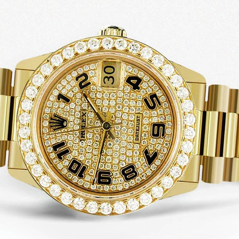 Rolex Datejust Watch For Women | 18K Yellow Gold | 31 Mm