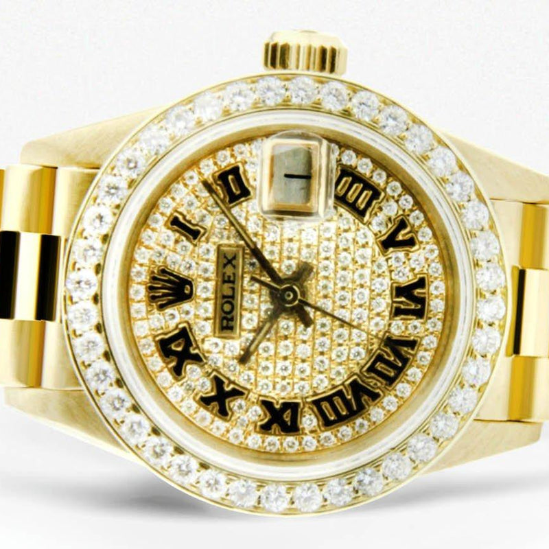 Rolex Datejust Watch For Women | Yellow Gold | 26 Mm