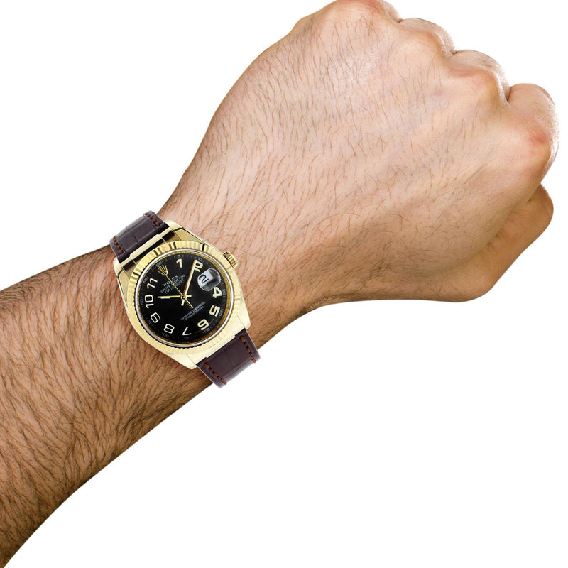 Rolex Datejust | 18K Yellow Gold | 36 Mm
