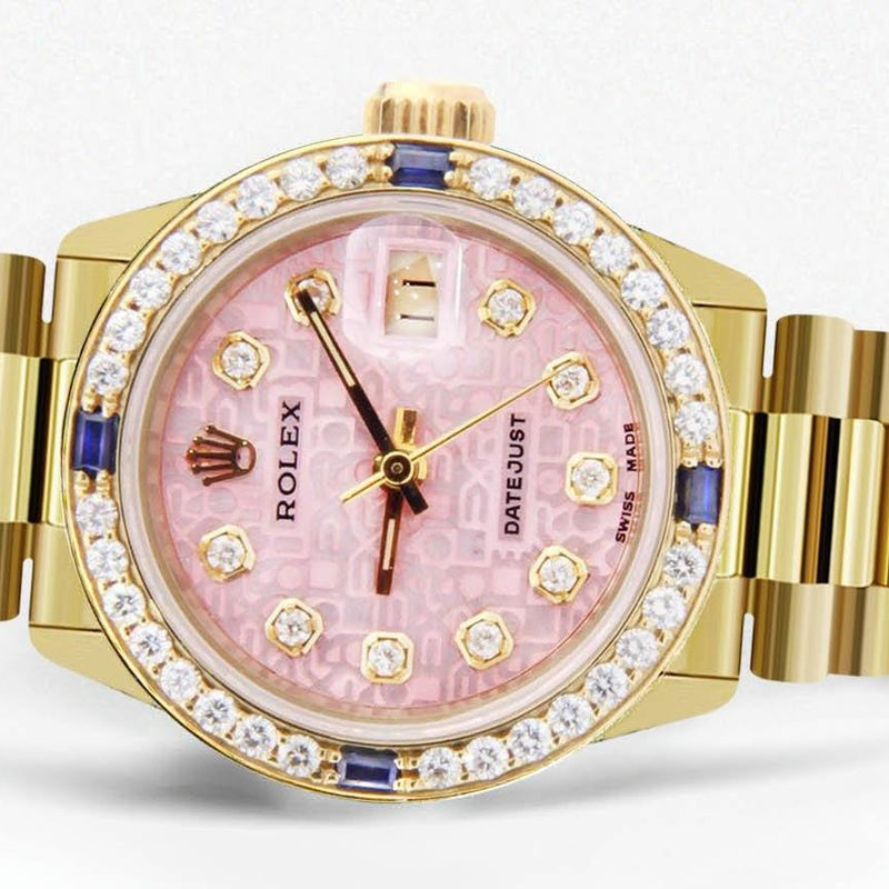 Rolex Datejust Watch For Women | Yellow Gold | 26 Mm