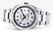 Rolex Datejust 2 | Stainless Steel |  18K White Gold Bezel | 41 Mm
