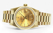 Rolex Datejust Watch For Women | 18K Yellow Gold | 31 Mm