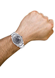 Diamond Rolex Date | Stainless Steel