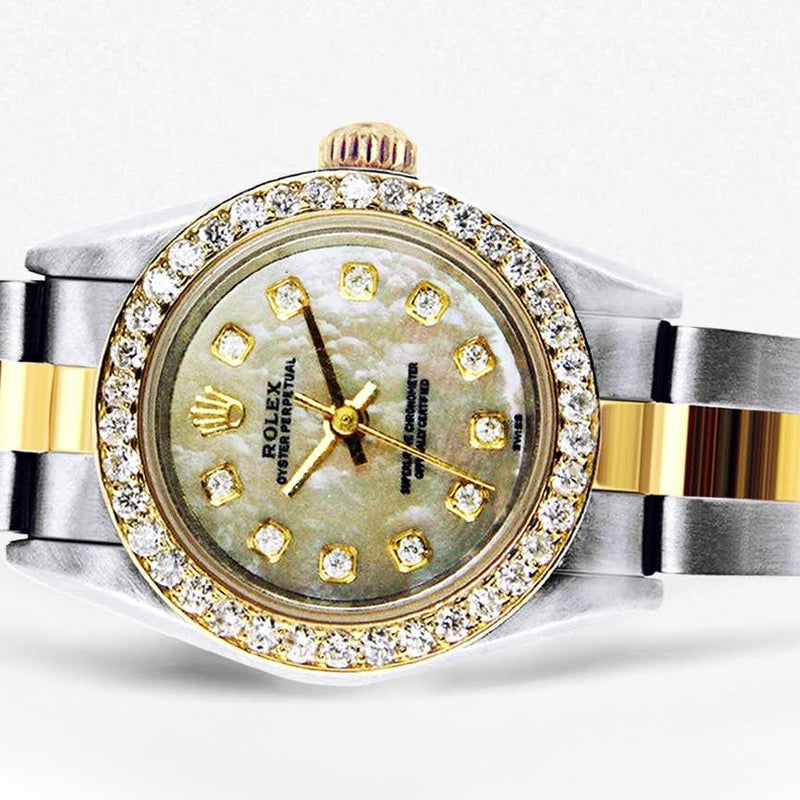 Rolex Oyster Perpetual Watch For Women | Two Tone | 26 Mm
