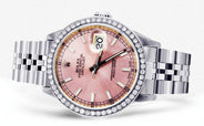 Diamond Rolex Datejust | Stainless Steel | 36 Mm