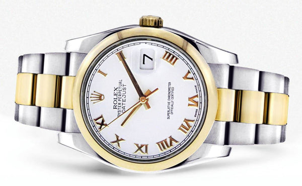Rolex Datejust | 18K Yellow Gold | 36 Mm