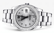 Diamond Rolex Datejust | Stainless Steel | 36 Mm